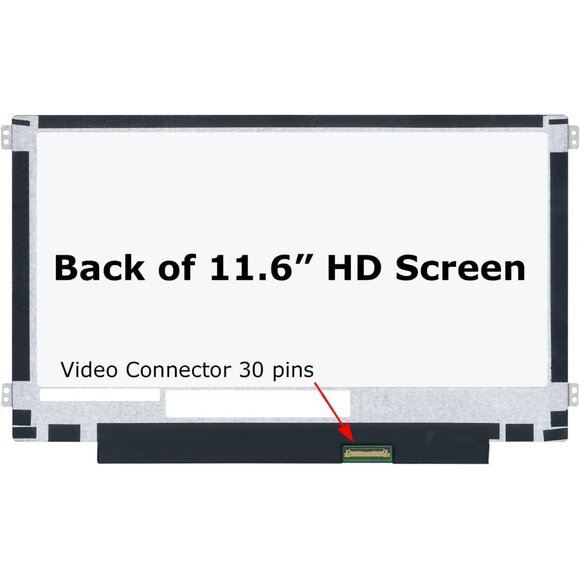replacement Screen for Lenovo Chromebook 100E HD Matte LCD LED Display 1366x768 - Picture 2 of 6